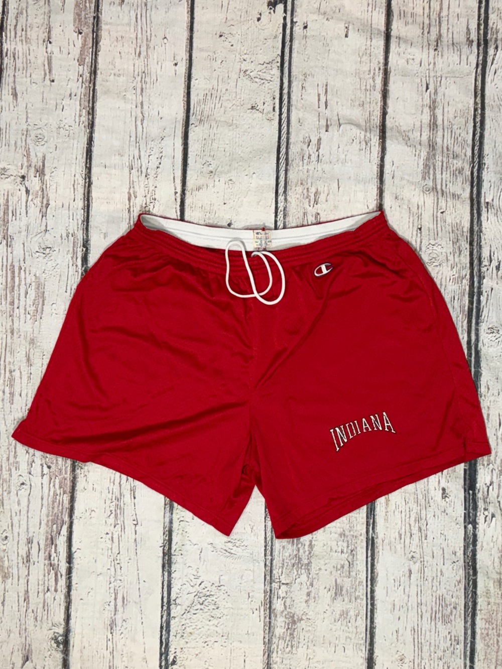 Indiana Hoosiers Basketball Shorts Champion Men's Vintage 1980s Collegiate